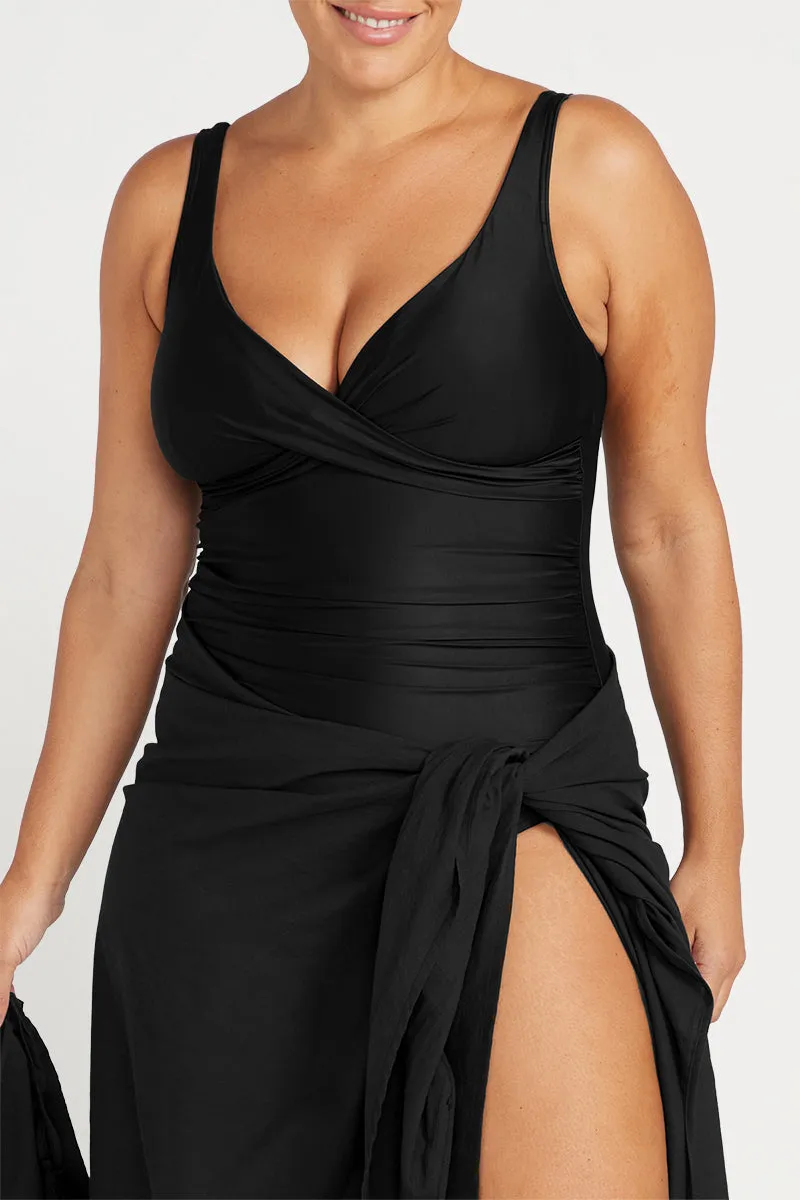 Black Hues Delacroix Multifit Cup One Piece Swimsuit