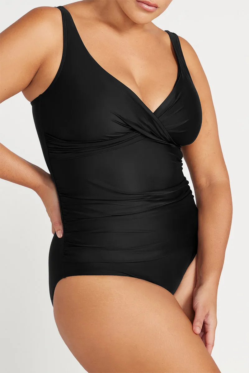 Black Hues Delacroix Multifit Cup One Piece Swimsuit
