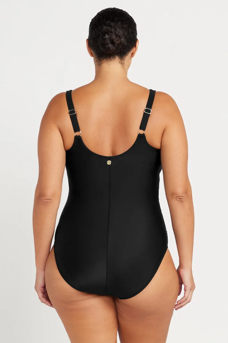 Black Hues Delacroix Multifit Cup One Piece Swimsuit