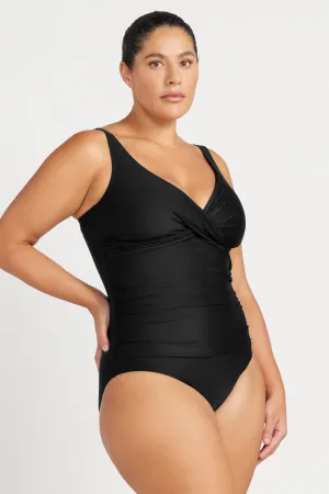 Black Hues Delacroix Multifit Cup One Piece Swimsuit