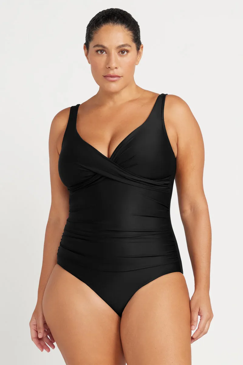 Black Hues Delacroix Multifit Cup One Piece Swimsuit