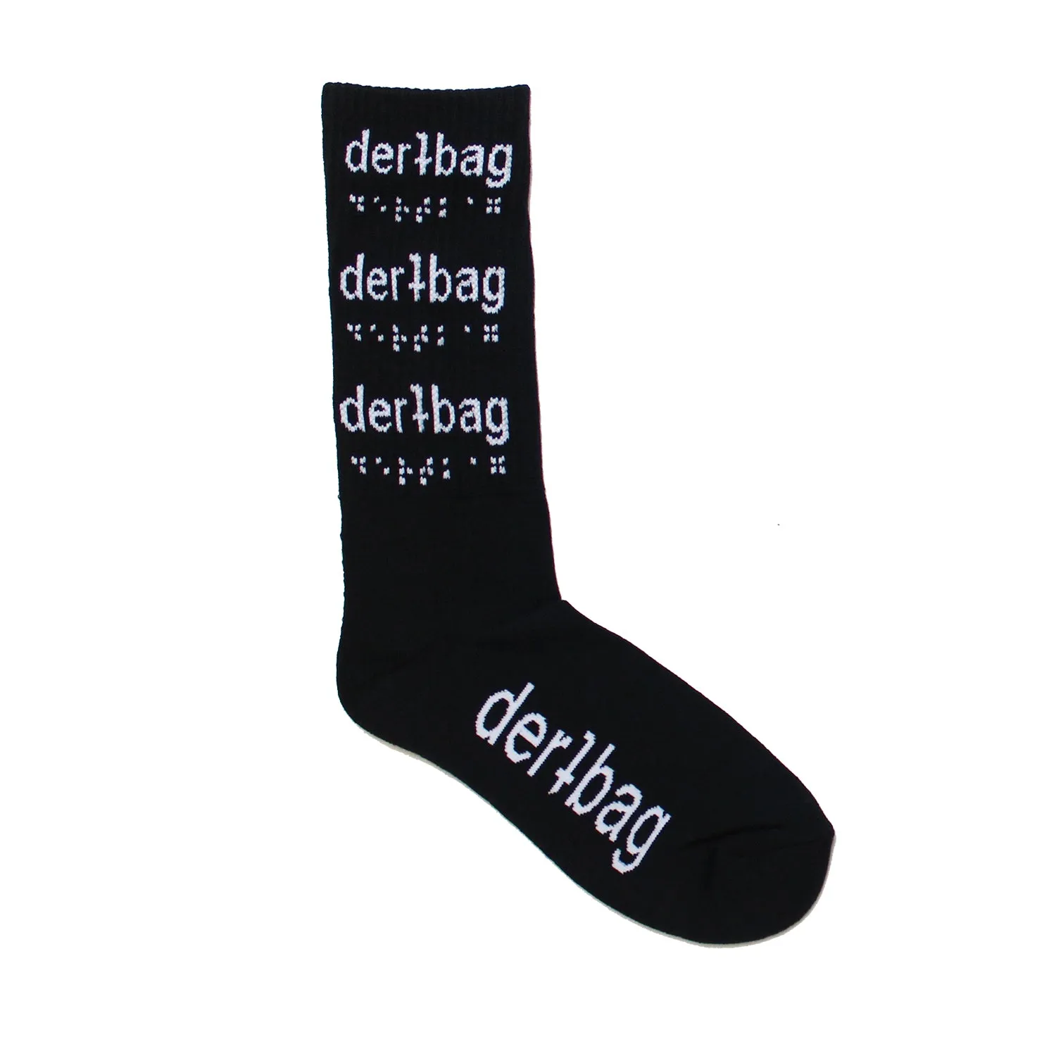 Black Logo Socks