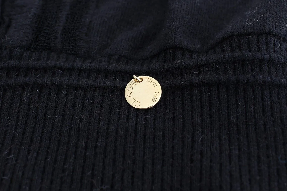 Black short sleeved jumper