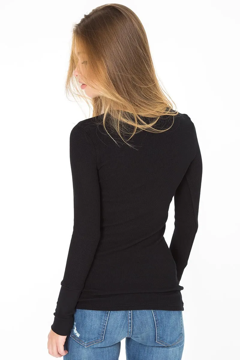 Bobi Long Sleeve Thermal Crew Neck