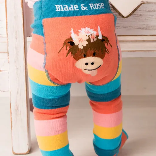 Bonnie Highland Cow Leggings