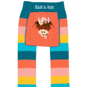 Bonnie Highland Cow Leggings