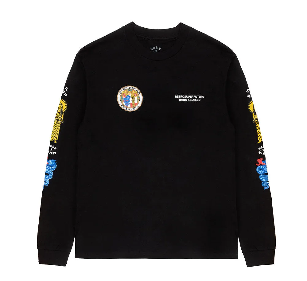 BORN X RAISED LONG SLEEVE TEE