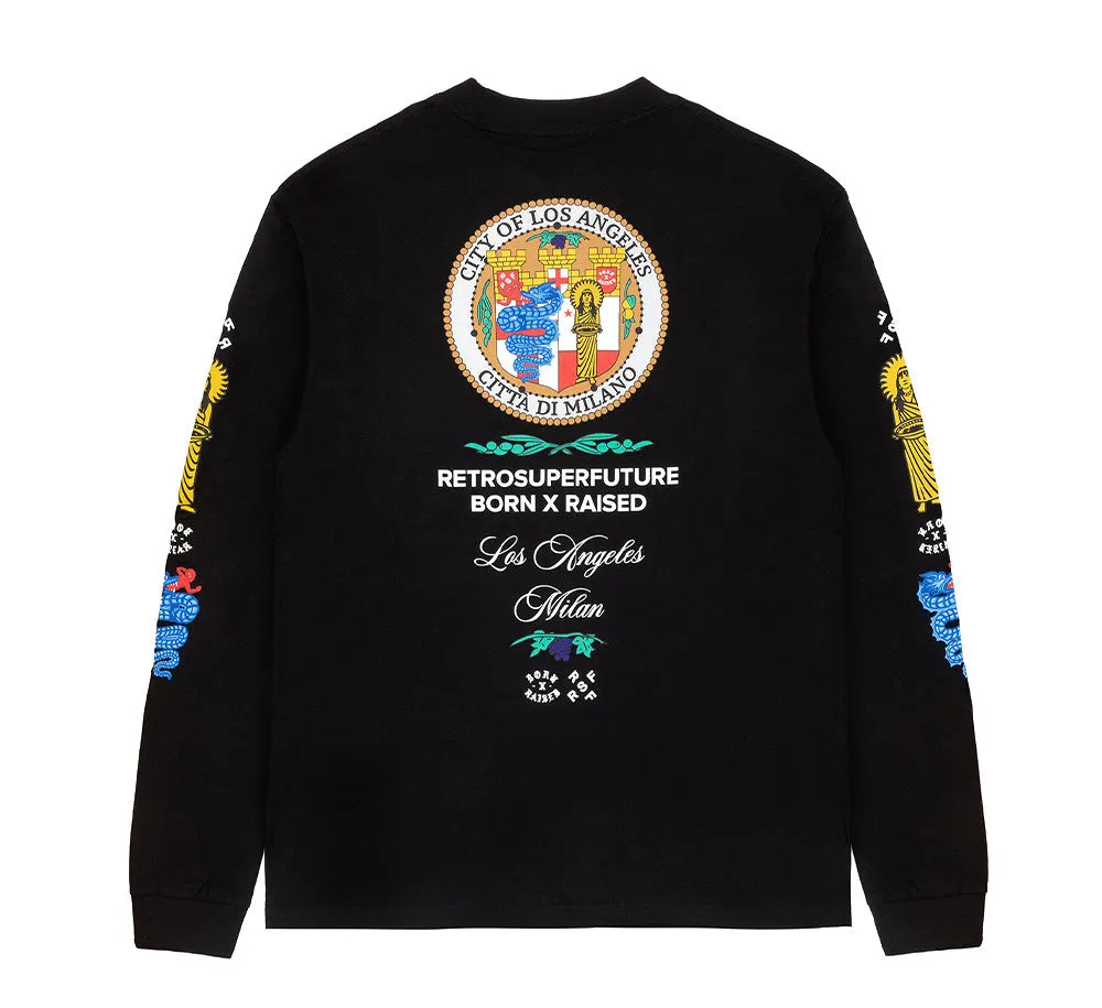 BORN X RAISED LONG SLEEVE TEE