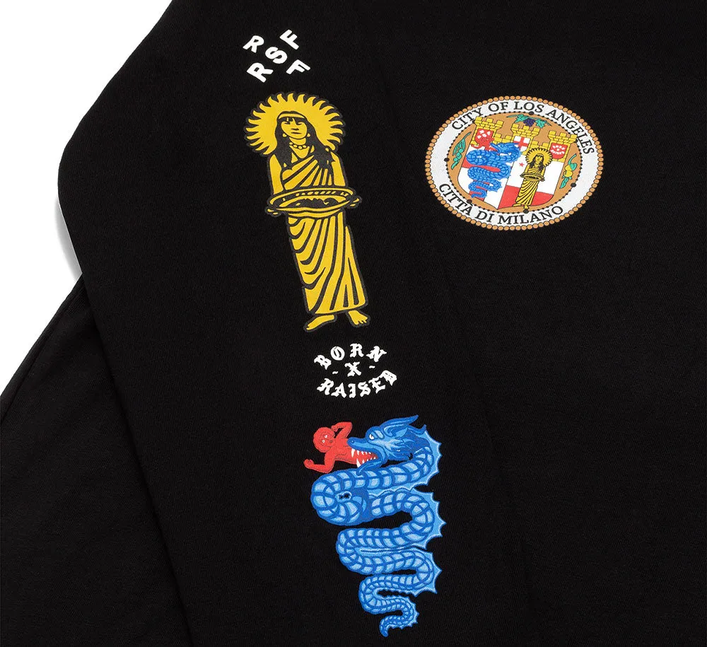 BORN X RAISED LONG SLEEVE TEE