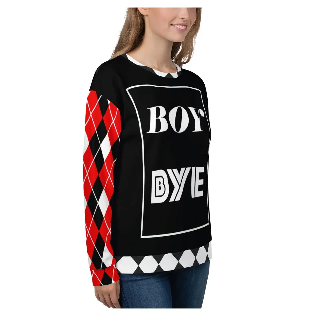 Boy BYE Harlequin Sweatshirt