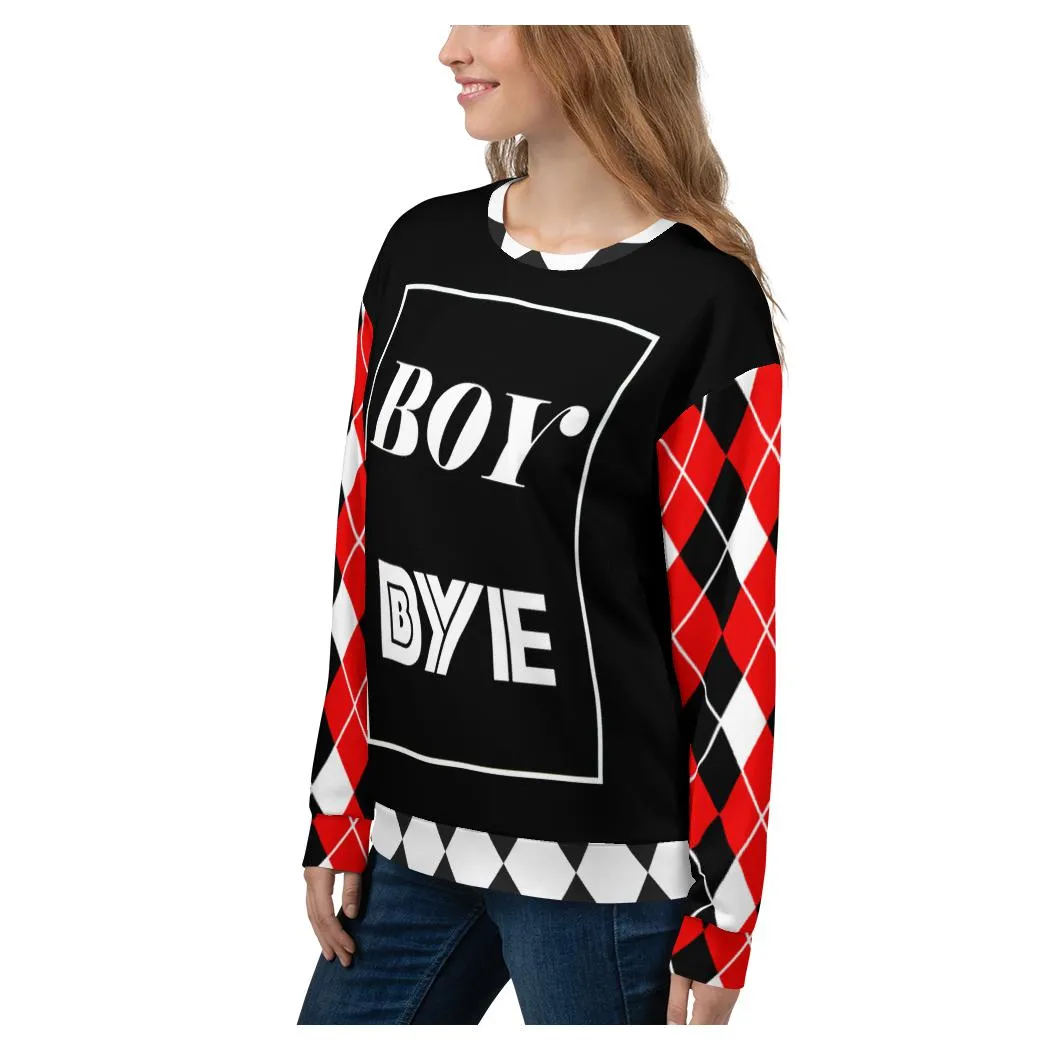 Boy BYE Harlequin Sweatshirt