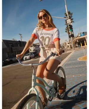 Boyfriend Los Angeles Tee White