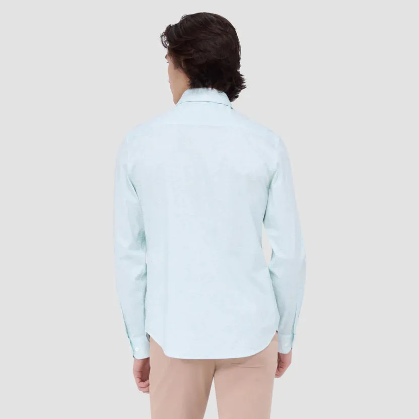 Bugatchi Ooohcotton James Long Sleeve Shirt - Jade
