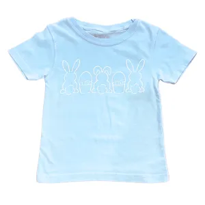 Bunny Short Sleeve Shirt - Blue