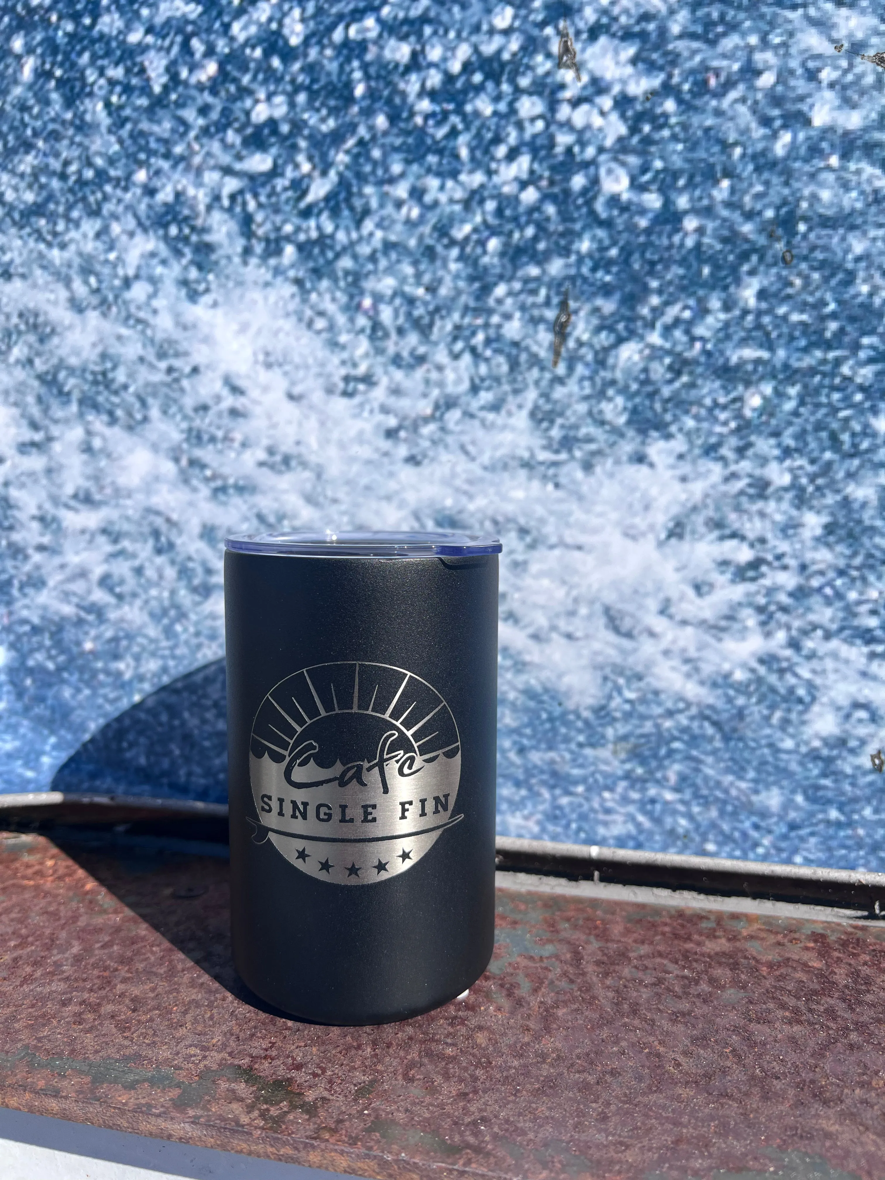 Cafe Stainless Steel Thermal Tumbler w/ lid