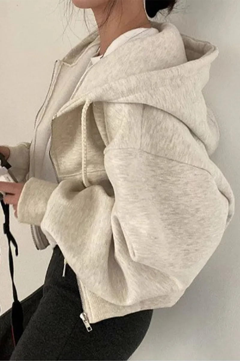 Casual Draw String Pocket Hooded Tops(6 Colors)