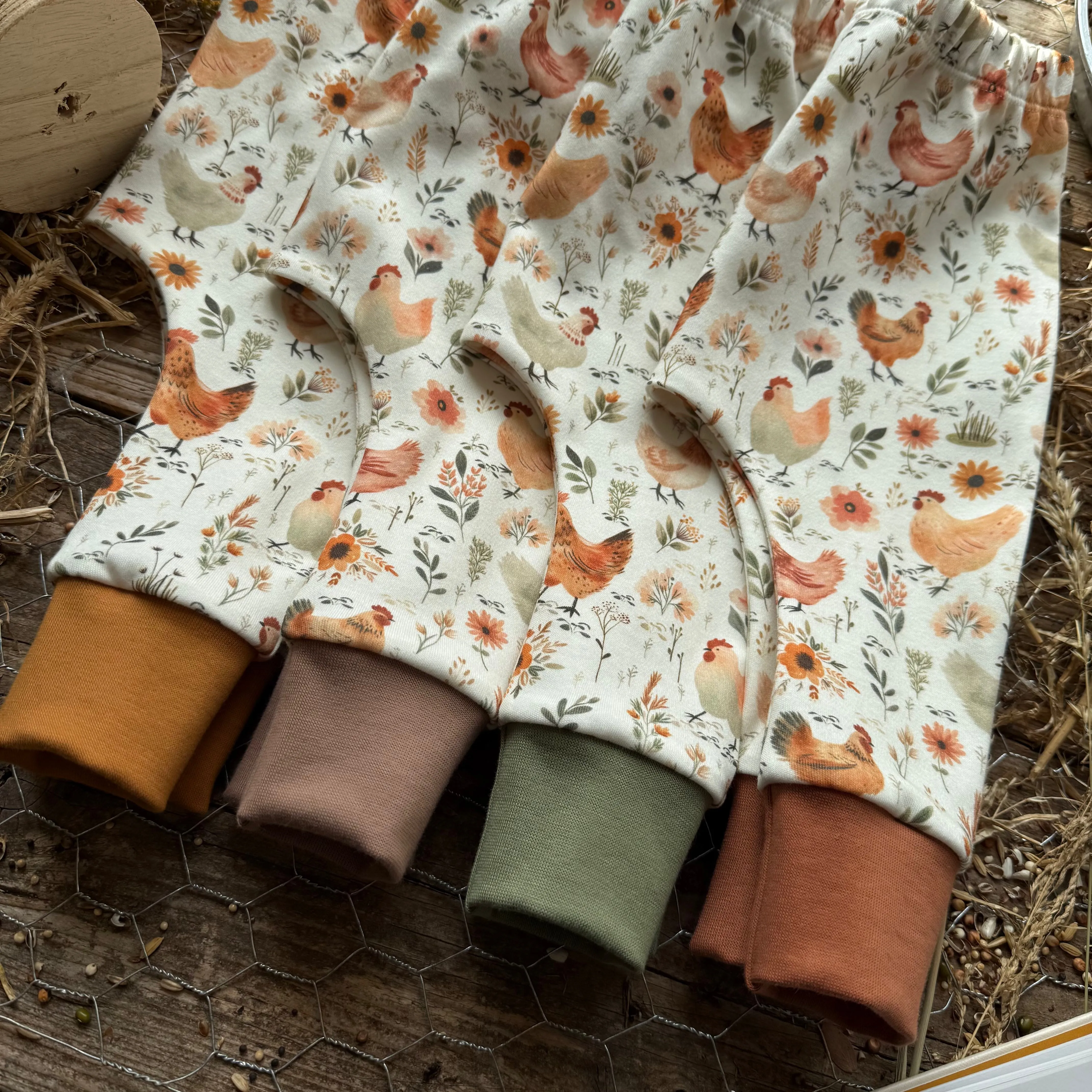 Chicken Meadow Long BeeJamas
