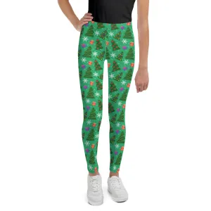 Christmas Trees Youth Leggings