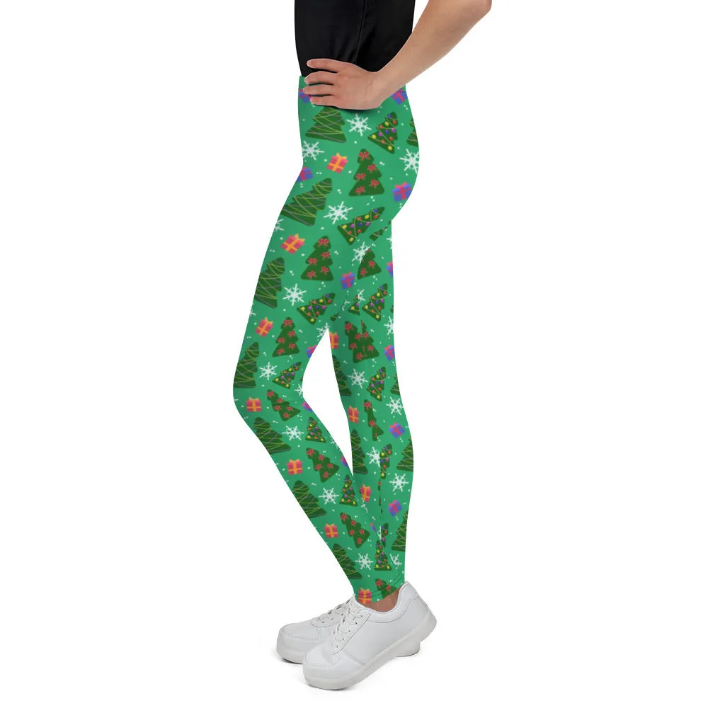 Christmas Trees Youth Leggings