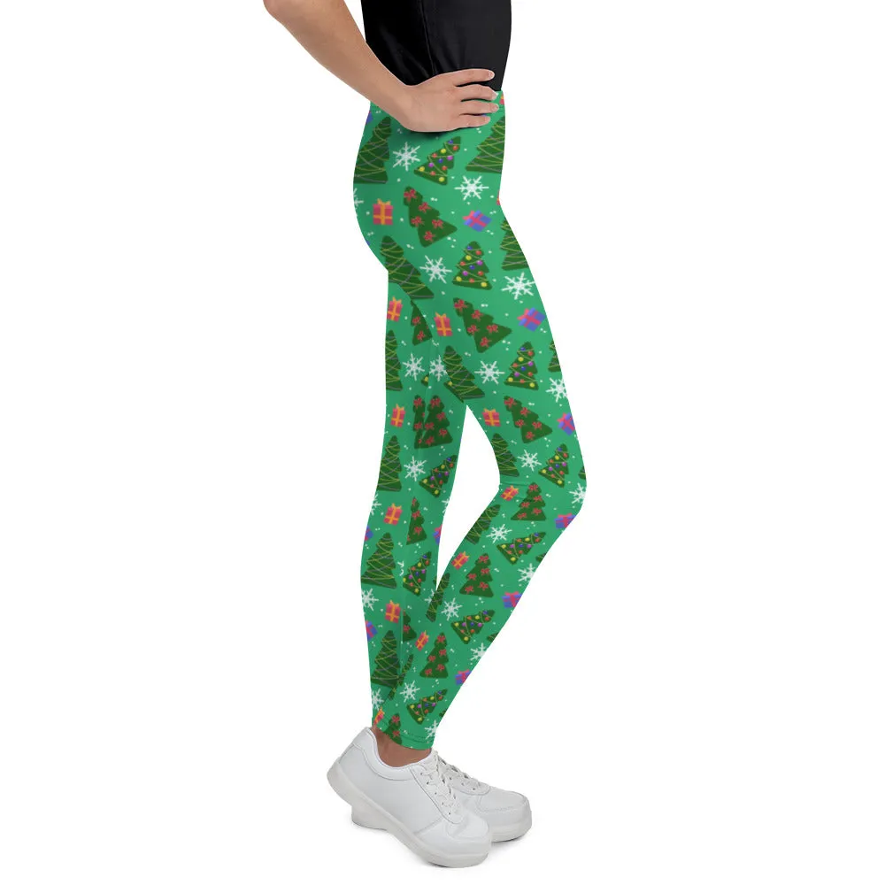 Christmas Trees Youth Leggings