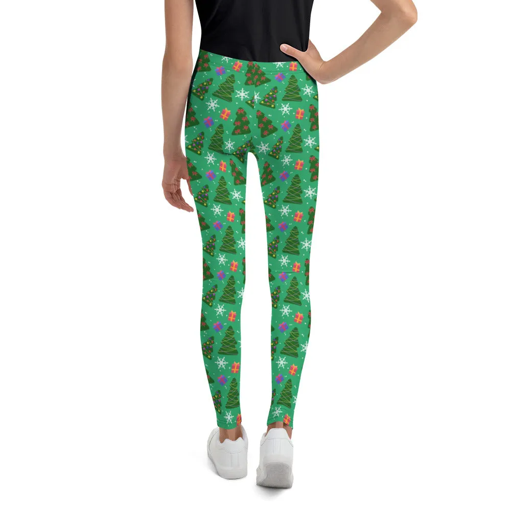 Christmas Trees Youth Leggings