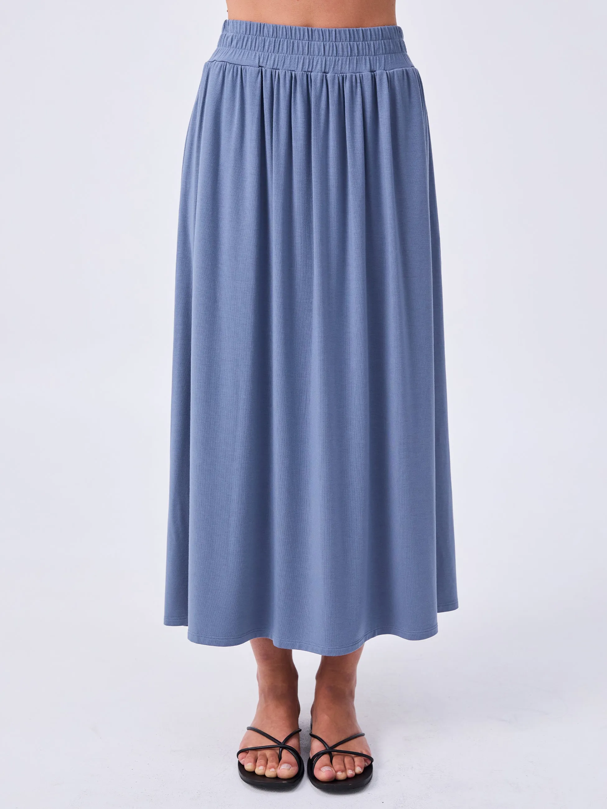 Circle Skirt - China Blue