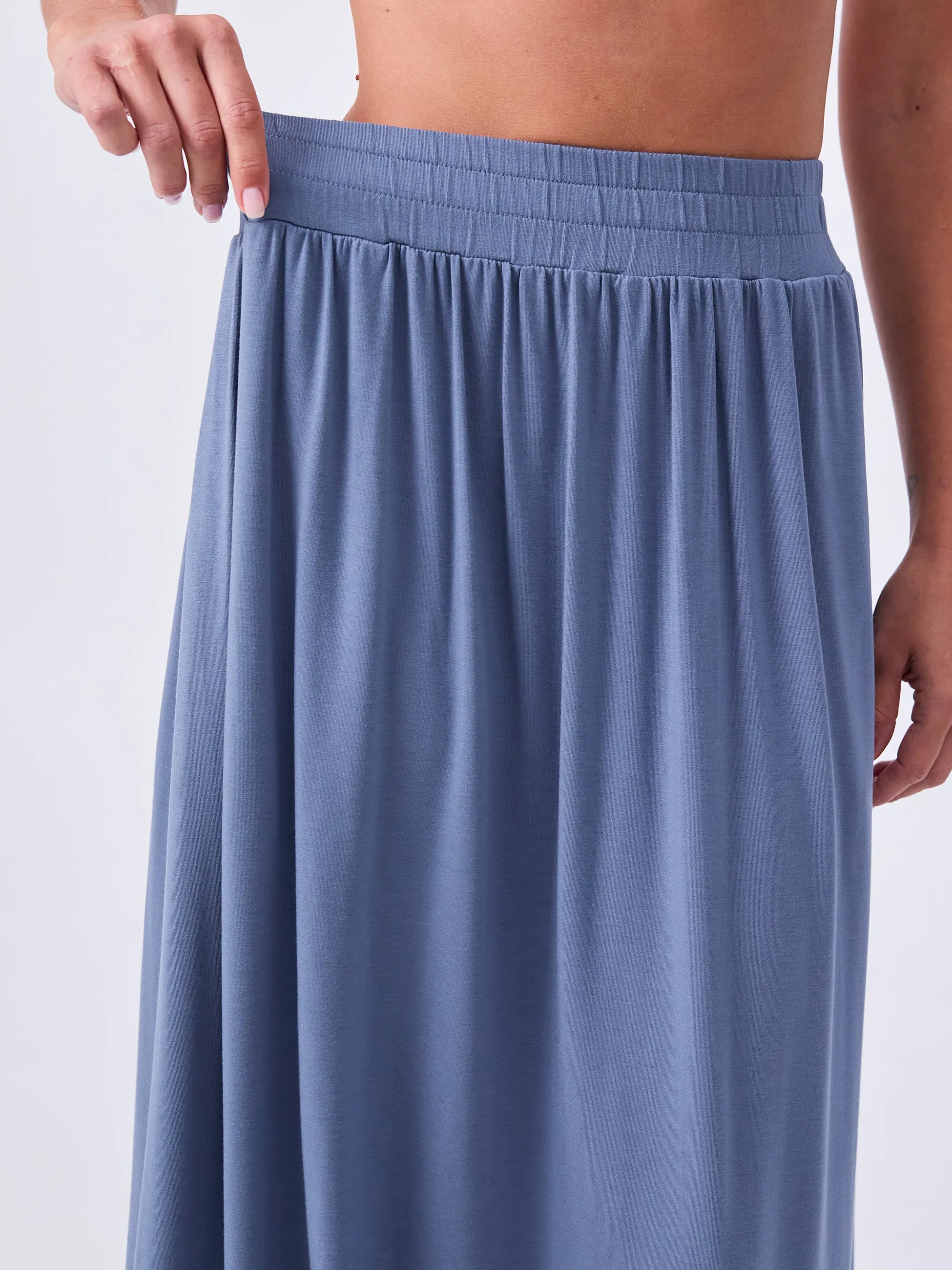 Circle Skirt - China Blue