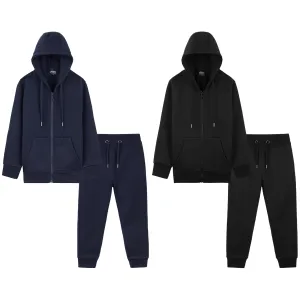 CityComfort Boys Tracksuit Zip Up Hoodie and Joggers for Kids