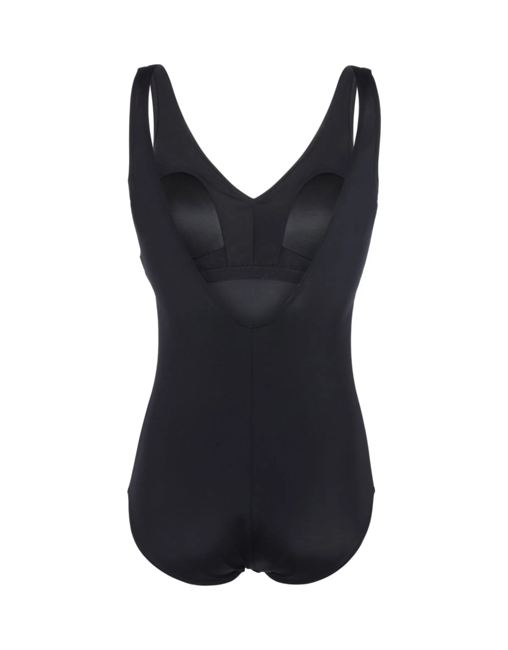 Classic V-Back Swimsuit - Black