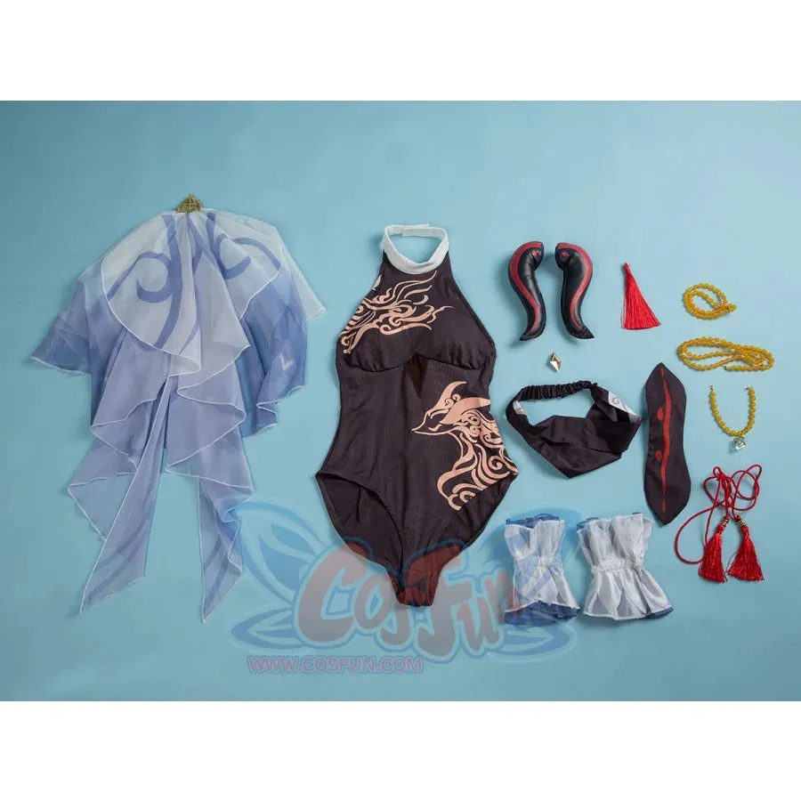 【CLEARANCE】Genshin Impact Ganyu Derivative Swimsuit C07683