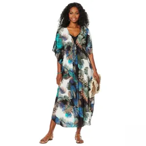 Coldesina Women's Shirred Kaftan Dress