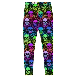 Colorful Skull Leggings