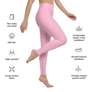 COTTON CANDY - WOMEN'S HIGH WAIST YOGA LEGGINGS