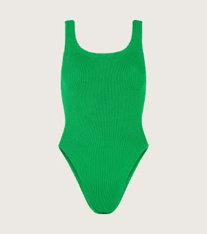 Coverage Square Neck Swim - Emerald