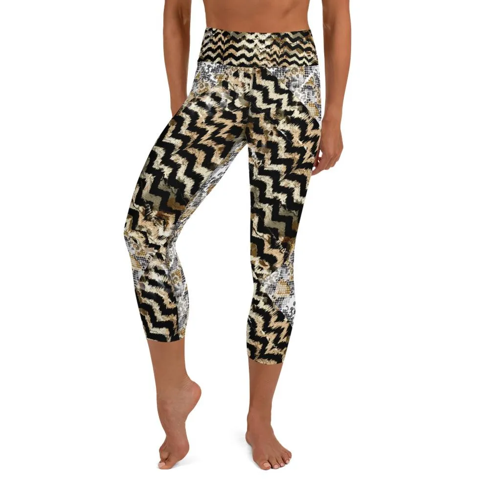 Crazy-Ass Leggings - Animal Yoga Capri