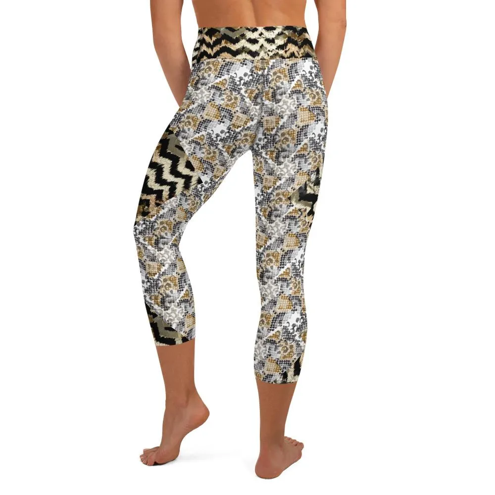 Crazy-Ass Leggings - Animal Yoga Capri
