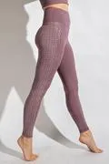 CROCODILES PATTERN CHINTZ LEGGINGS