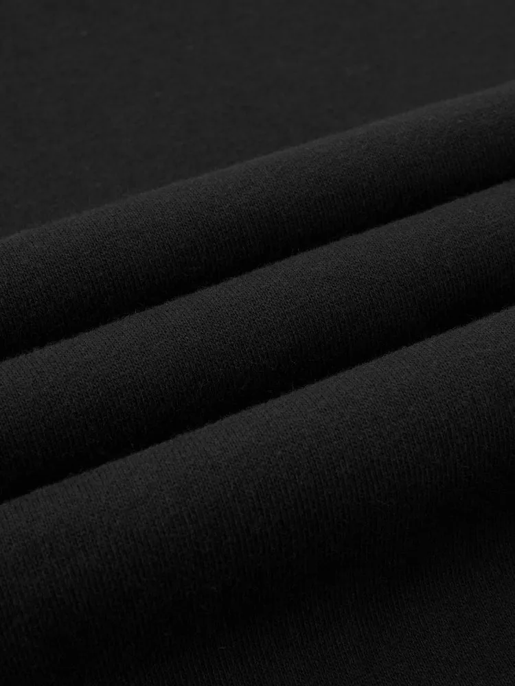 DCRB Tracksuit Open Leg Jogger - Black