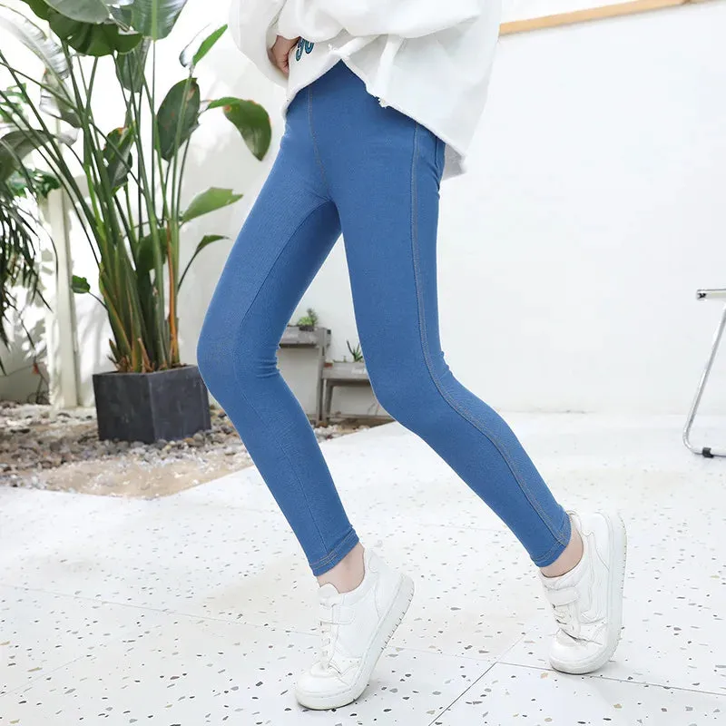 Denim Leggings