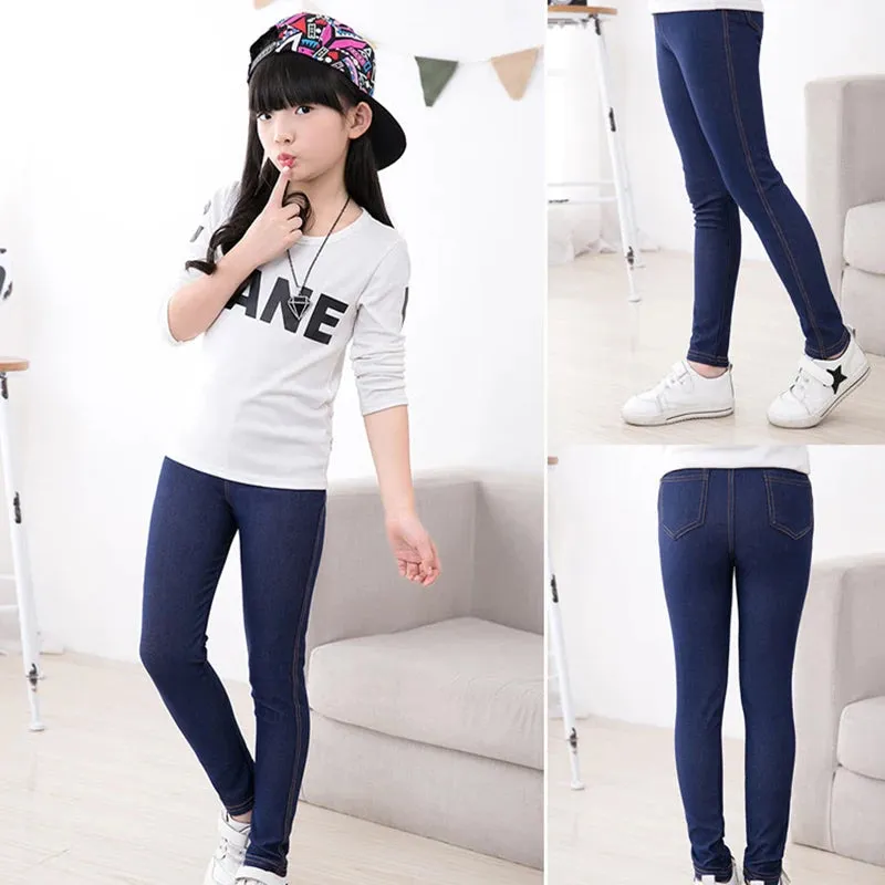 Denim Leggings