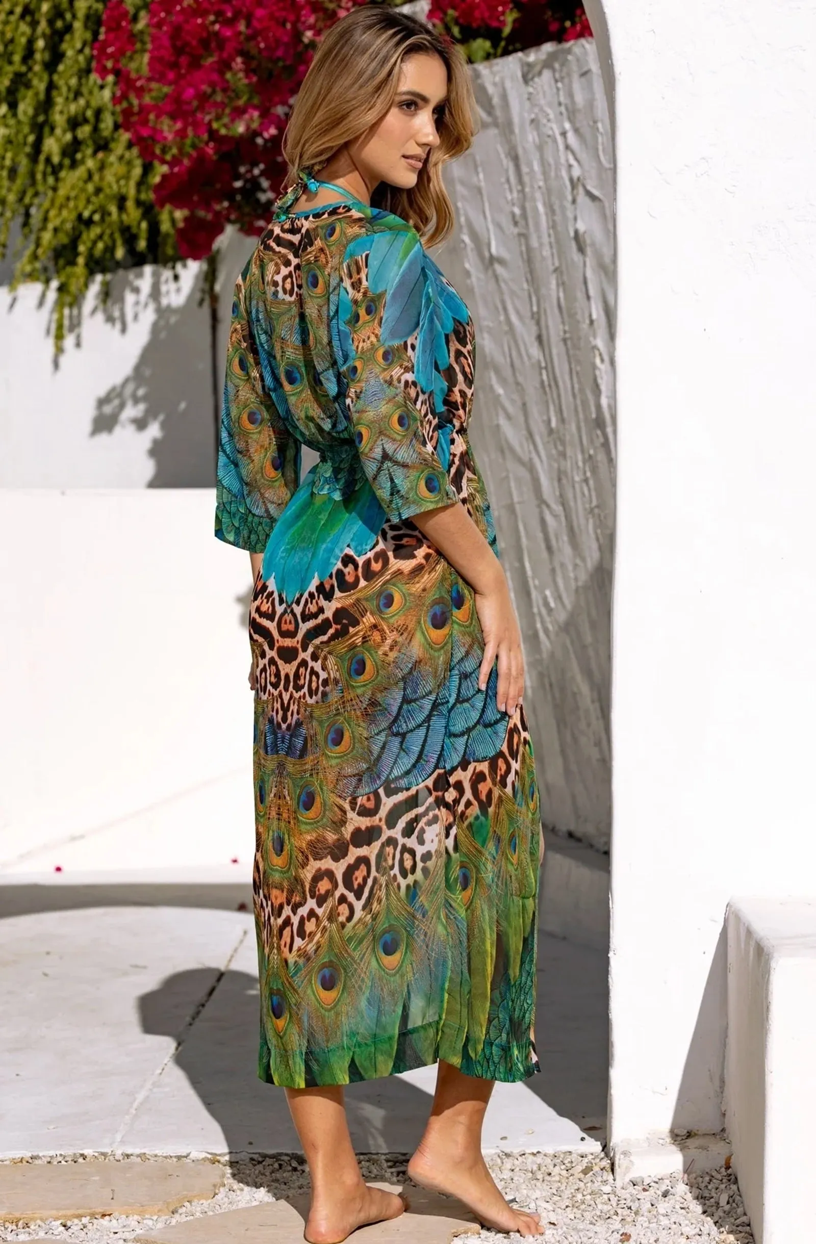 DOLCESSA Emerald Savanah Cover Up - Long