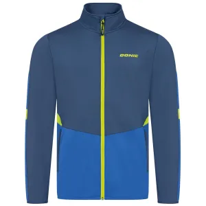 Donic Tracksuitjacket Trail navy/royalblue/lime