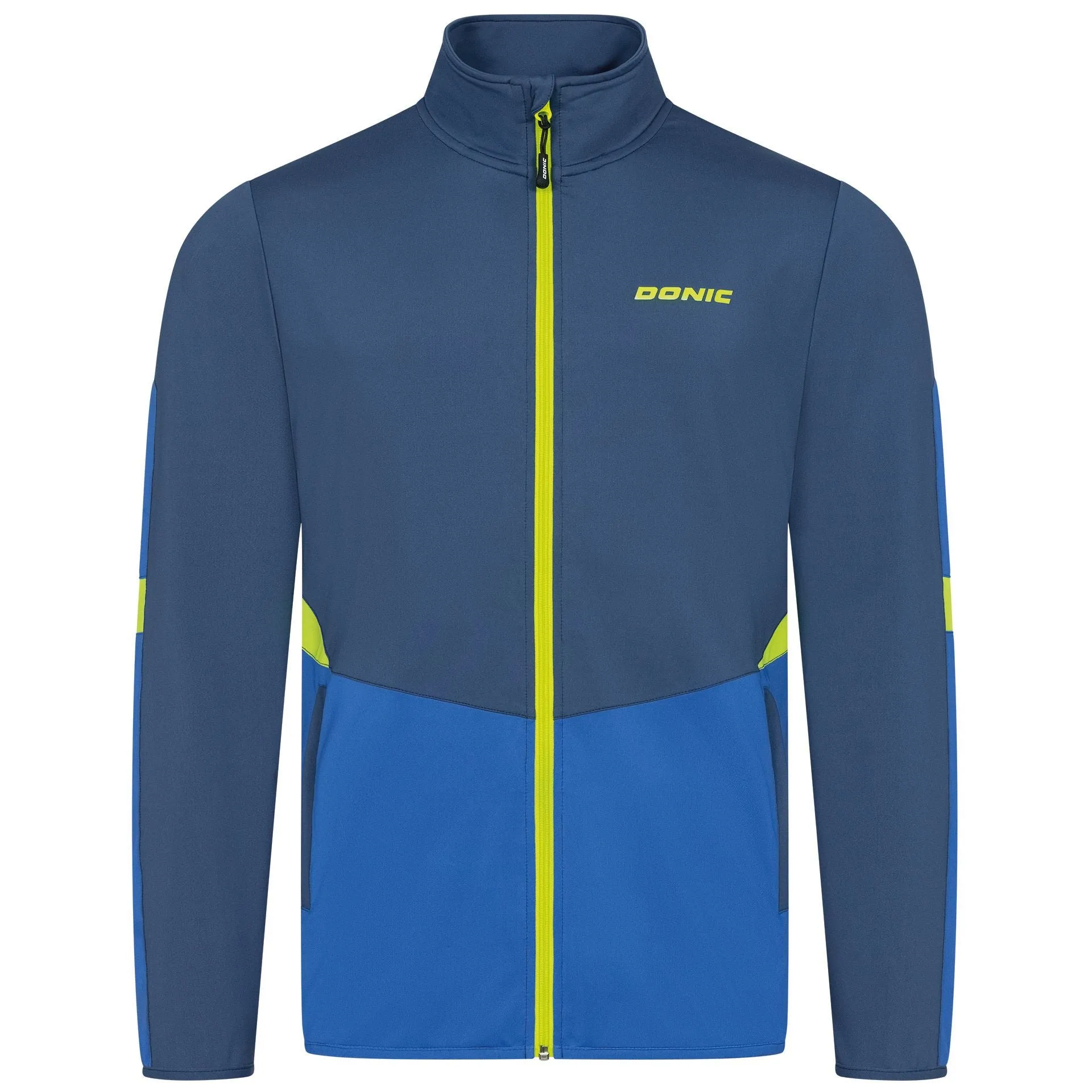 Donic Tracksuitjacket Trail navy/royalblue/lime