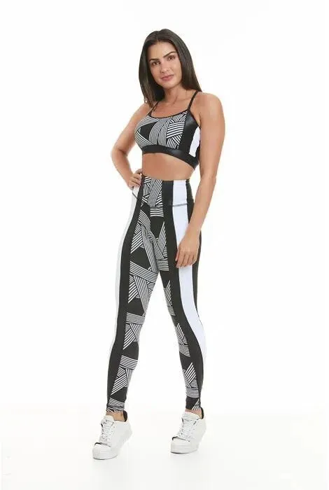 DUALITY FULL LENGTH LEGGINGS - EMANA FABRIC