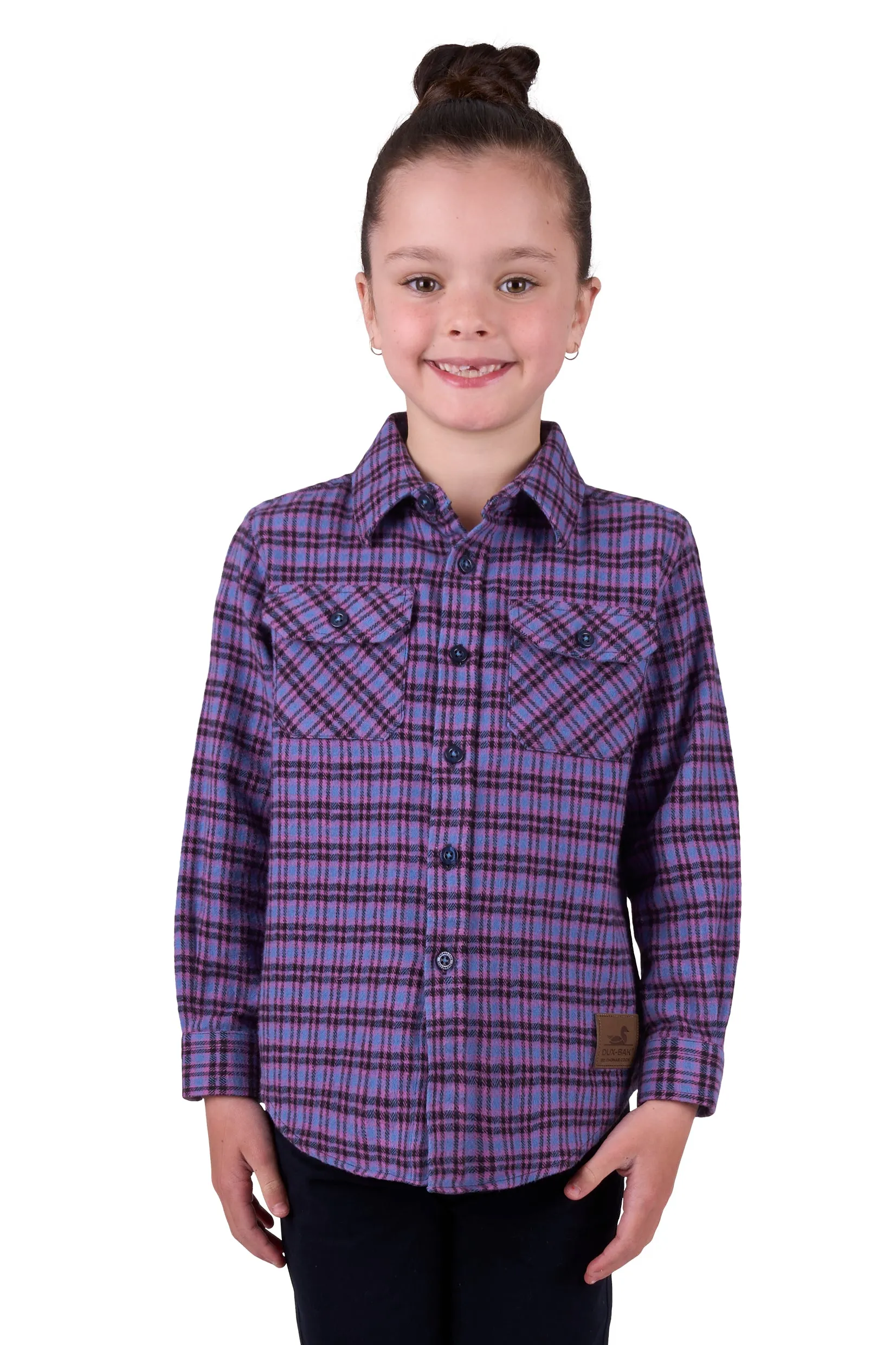 Dux Back Kids Timma Thermal Shirt - Purple