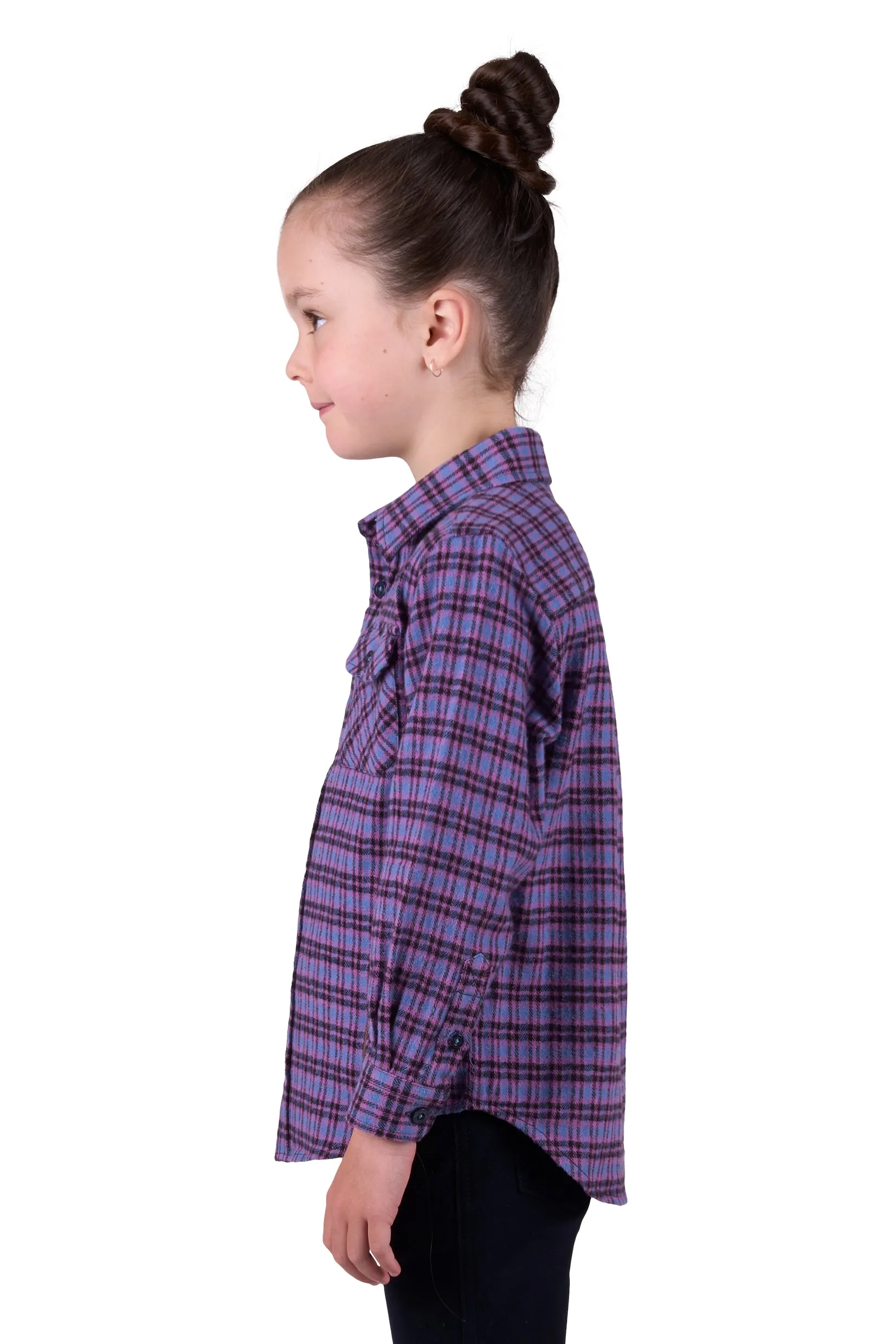 Dux Back Kids Timma Thermal Shirt - Purple