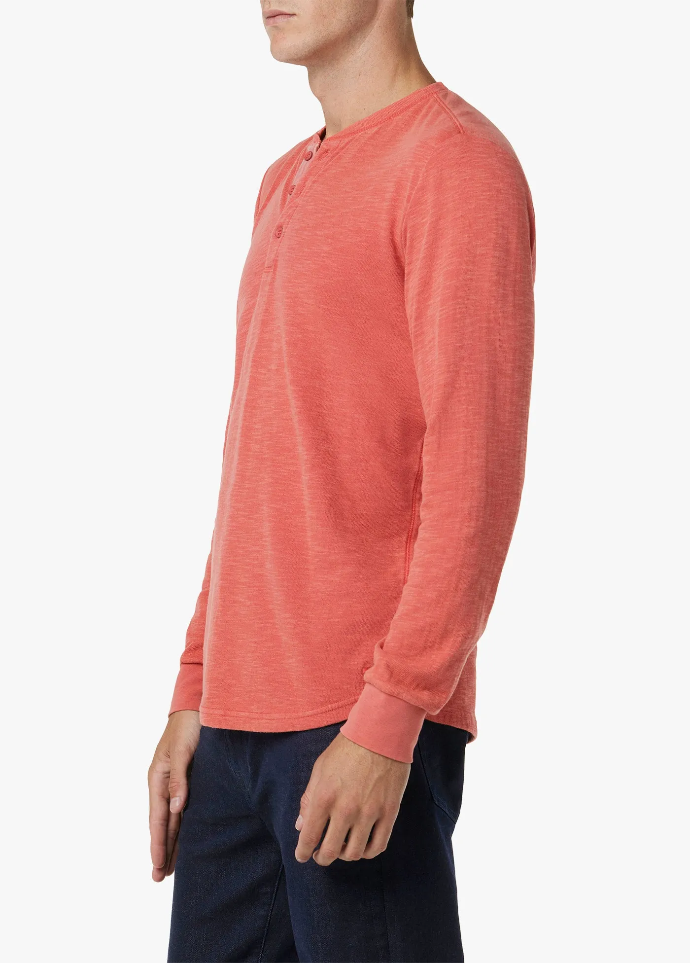DWIGHT DOUBLE FACE HENLEY