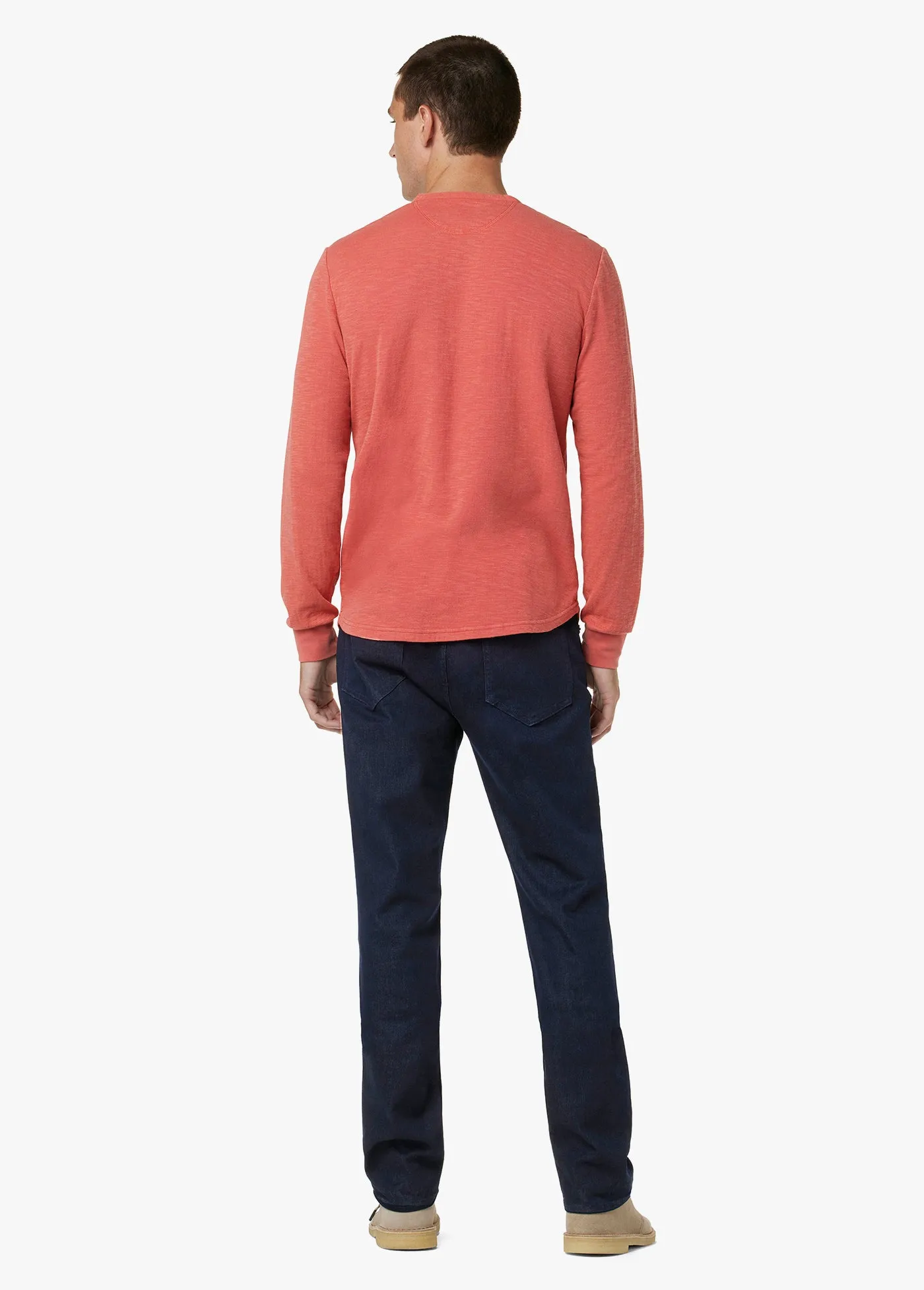 DWIGHT DOUBLE FACE HENLEY