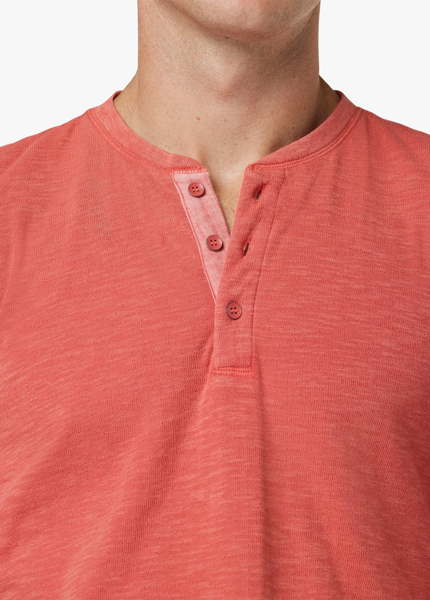 DWIGHT DOUBLE FACE HENLEY