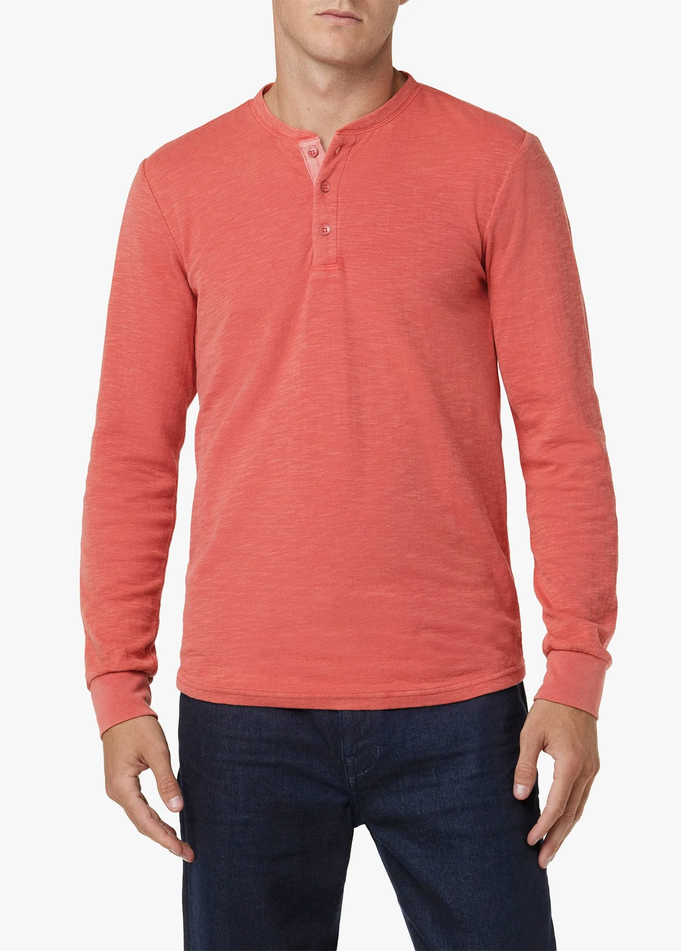 DWIGHT DOUBLE FACE HENLEY